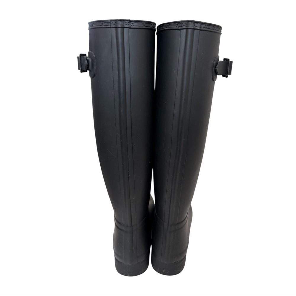 Hunter Black Women's Winter & Rain Boots - Picture 4 of 10